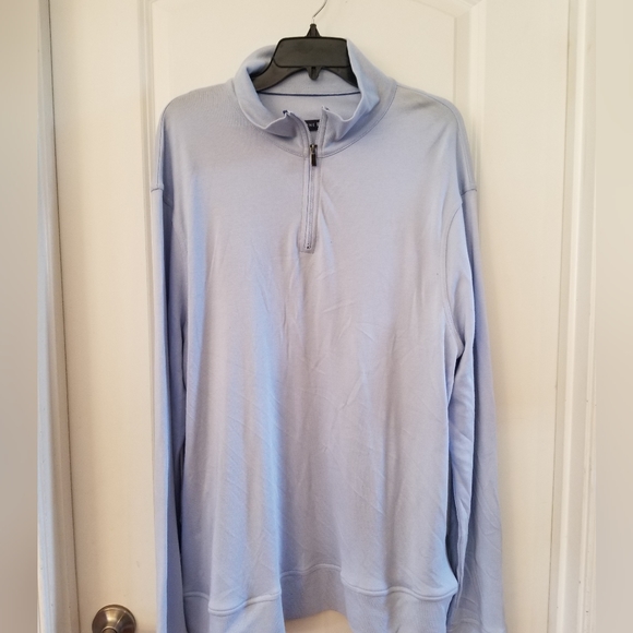 Stone Rose Men’s Performance 1/4 Zip Pullover in Sky Blue Size XXL - Picture 3 of 7